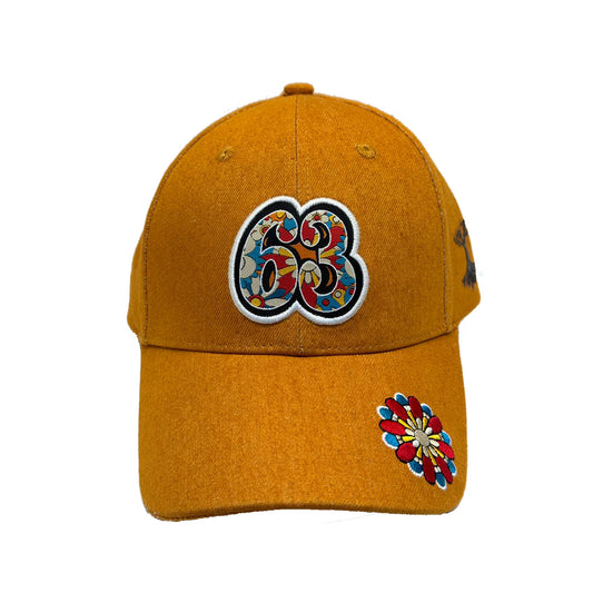 63Nation x Wakahina floral denim cap