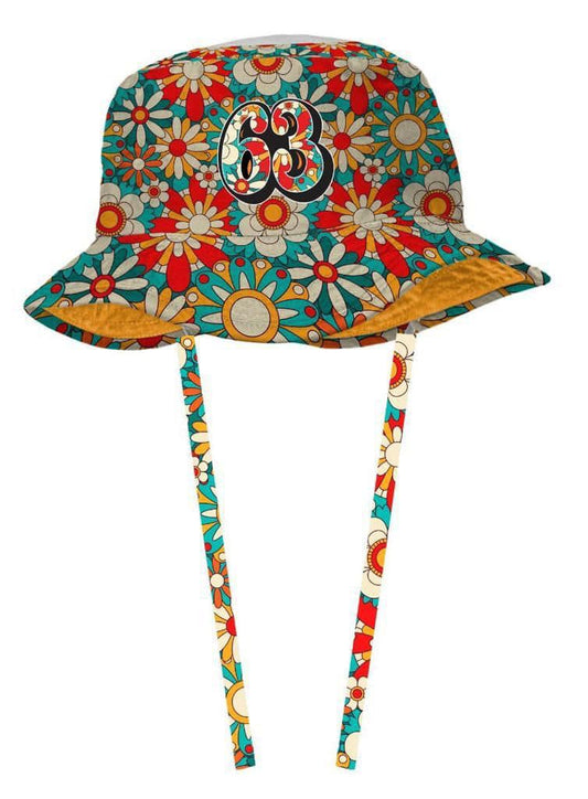 63Nation floral bucket hat