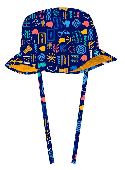 Vibrant African bucket hat